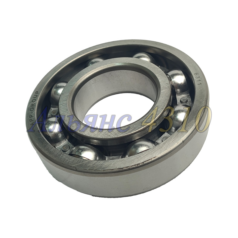 Подшипник 6-311 (шариковый, мод редуктора) - Китай